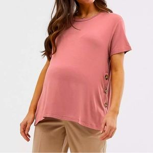 ASOS Women’s 8/M Dusty Rose Nursing Pumping Top